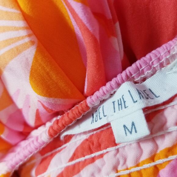 Athropologie Abel the Label Rumi Smocked Maxi Dress Floral Halter Neckline - Picture 6 of 14